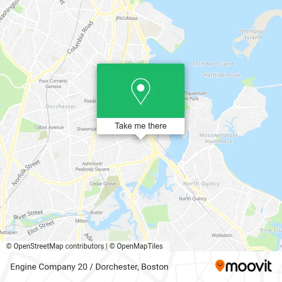 Engine Company 20 / Dorchester map