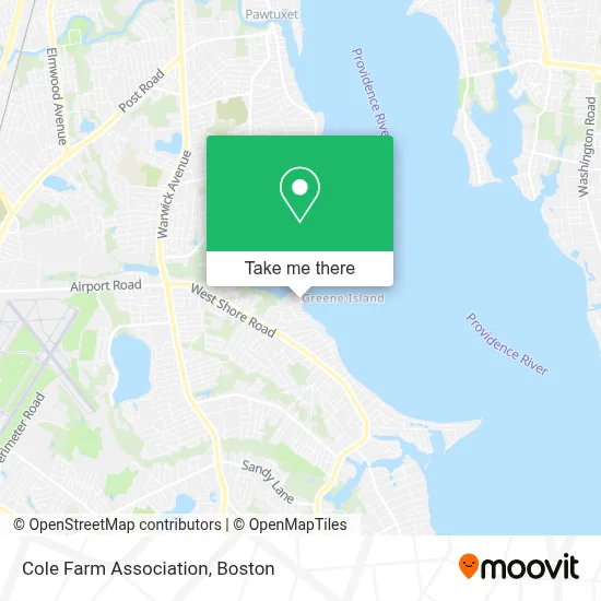 Cole Farm Association map
