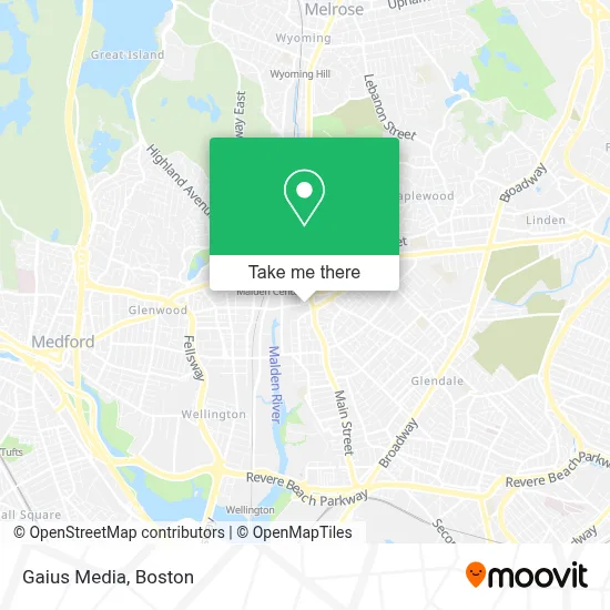 Gaius Media map