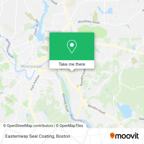 Easternway Seal Coating map
