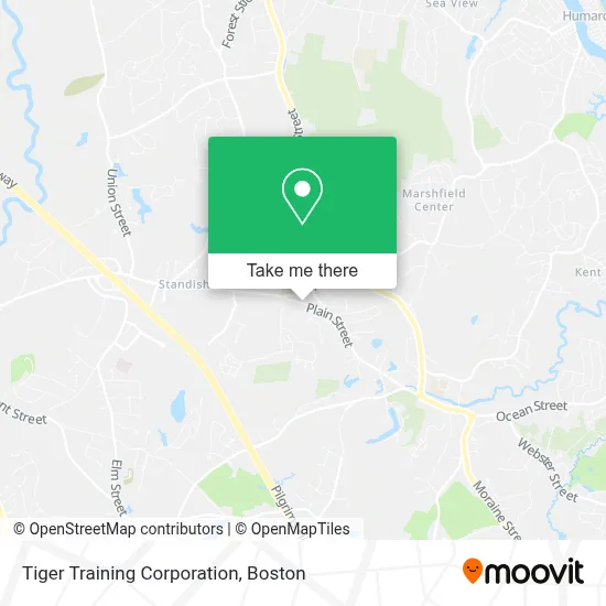 Tiger Training Corporation map