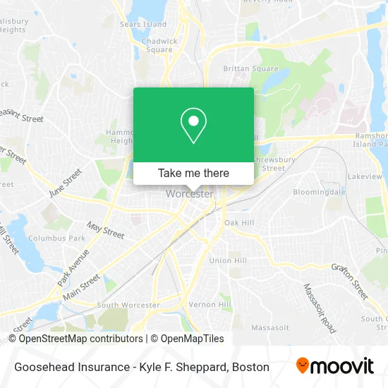 Goosehead Insurance - Kyle F. Sheppard map