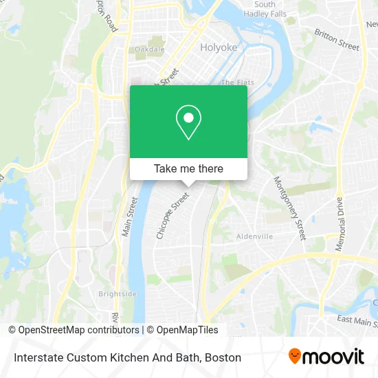 Interstate Custom Kitchen And Bath map