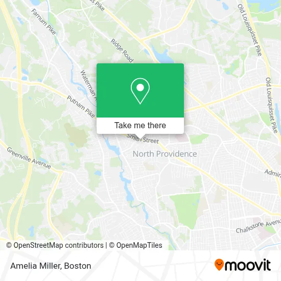 Amelia Miller map