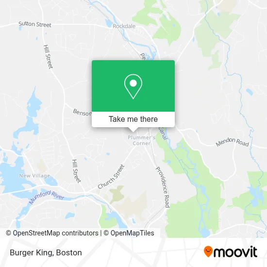 Burger King map