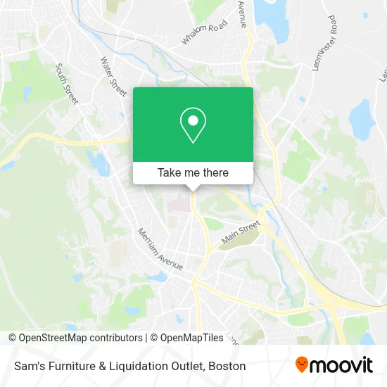 Sam's Furniture & Liquidation Outlet map