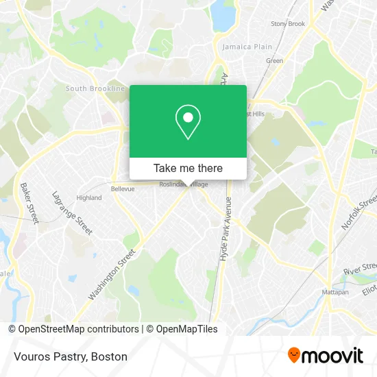 Vouros Pastry map