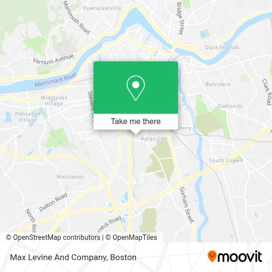 Max Levine And Company map