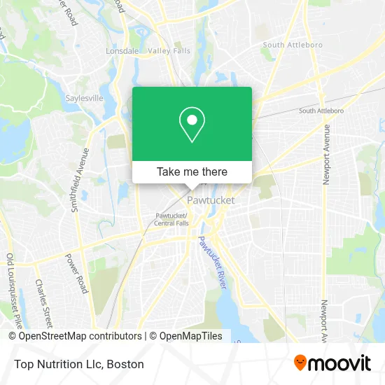 Top Nutrition Llc map