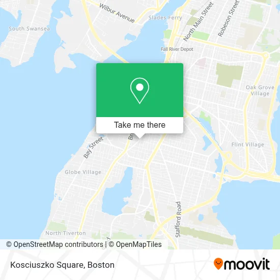 Kosciuszko Square map