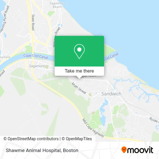 Shawme Animal Hospital map