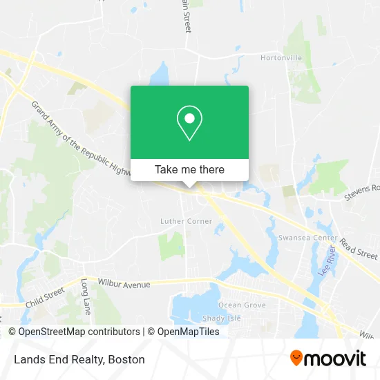 Lands End Realty map