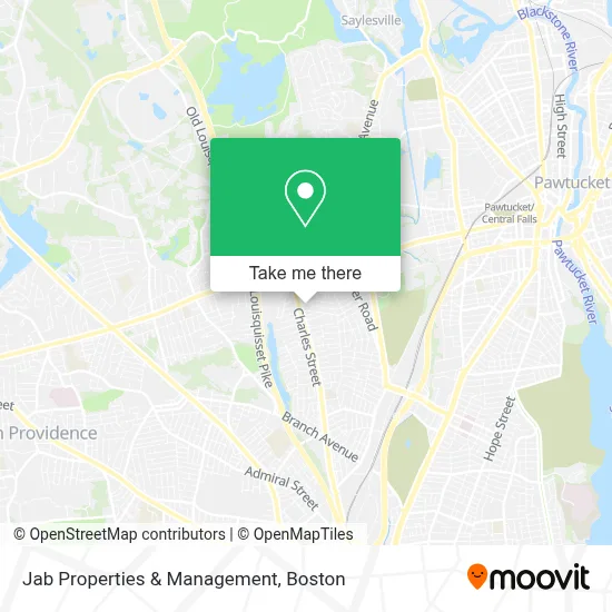 Jab Properties & Management map