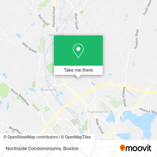 Northside Condominiums map