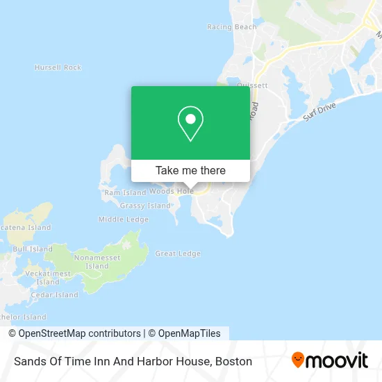 Sands Of Time Inn And Harbor House map