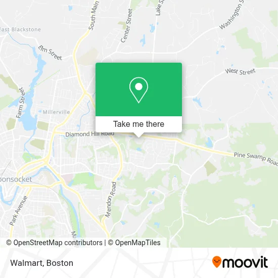 Walmart map