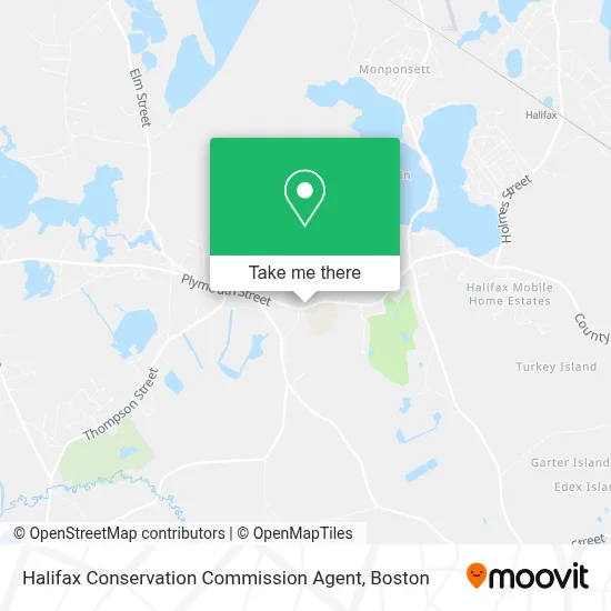 Halifax Conservation Commission Agent map
