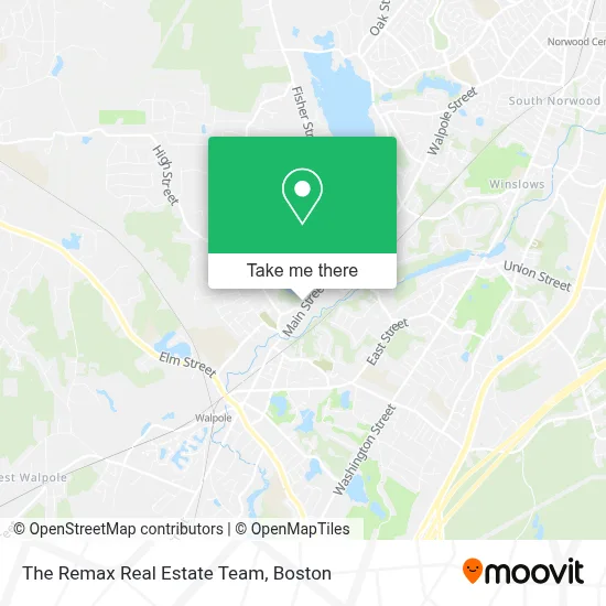 The Remax Real Estate Team map