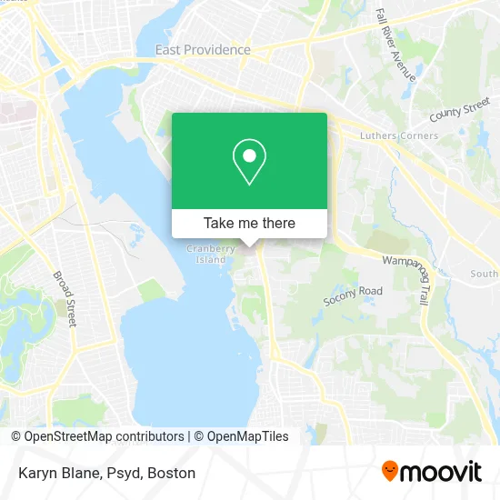 Karyn Blane, Psyd map