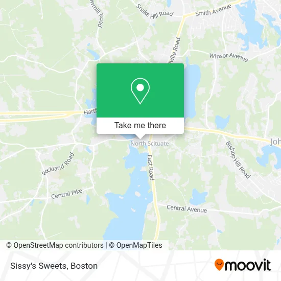 Sissy's Sweets map