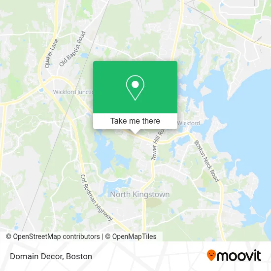 Domain Decor map