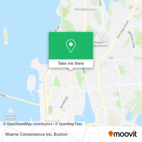 Wiame Convenience Inc map