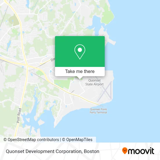 Quonset Development Corporation map