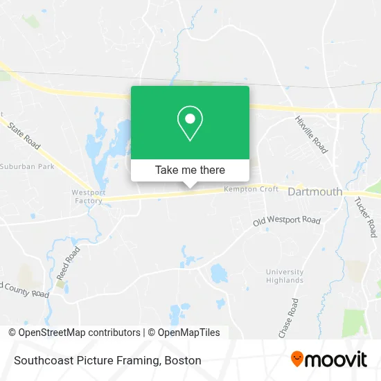 Southcoast Picture Framing map