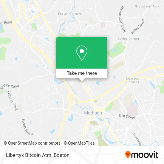 Libertyx Bitcoin Atm map