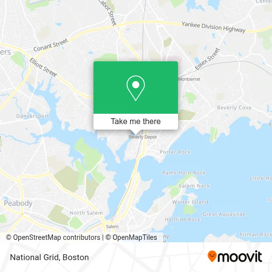 National Grid map