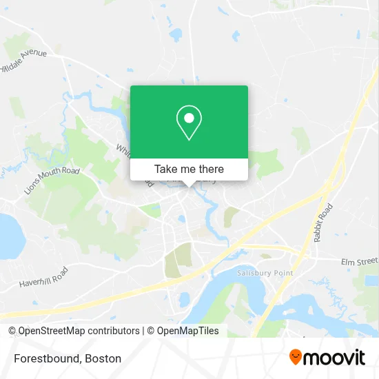 Forestbound map