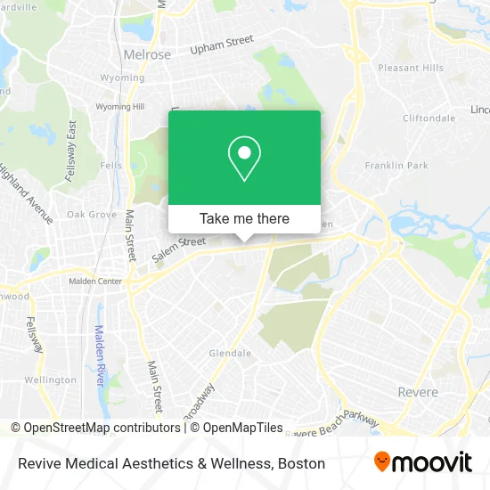 Revive Medical Aesthetics & Wellness map