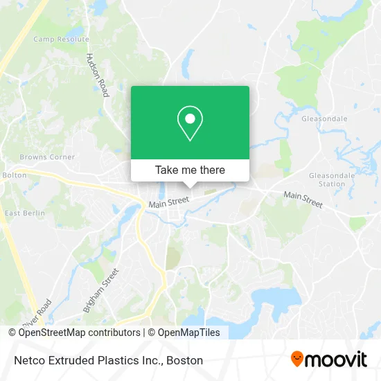 Netco Extruded Plastics Inc. map