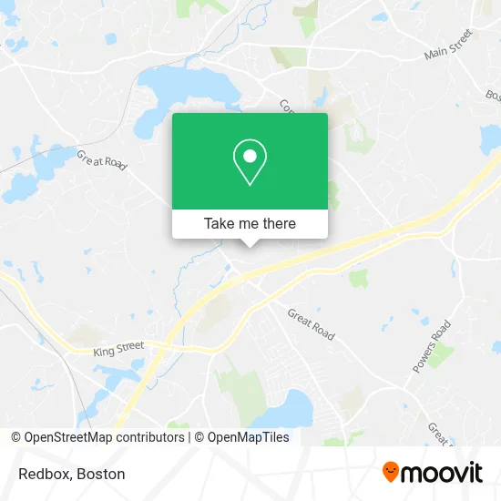 Redbox map