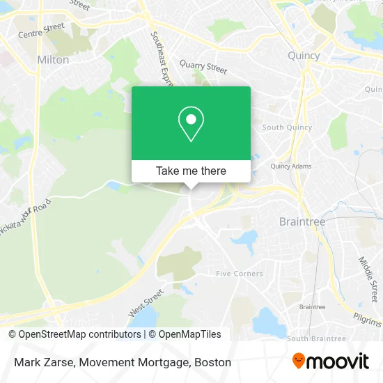 Mark Zarse, Movement Mortgage map