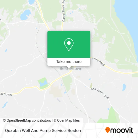 Quabbin Well And Pump Service map