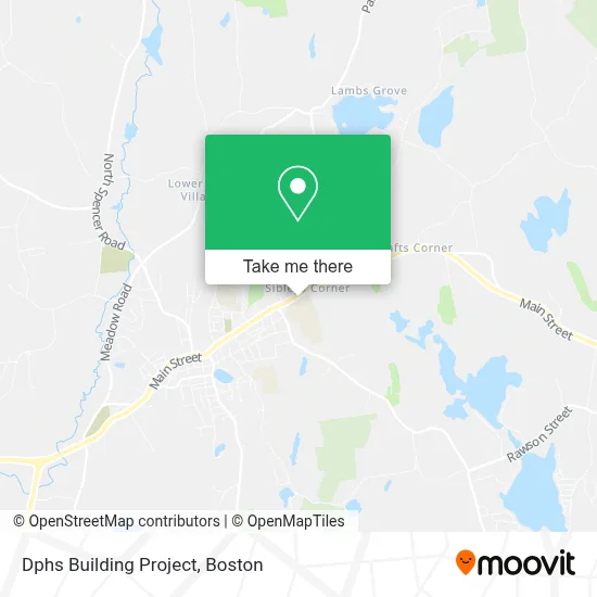 Dphs Building Project map