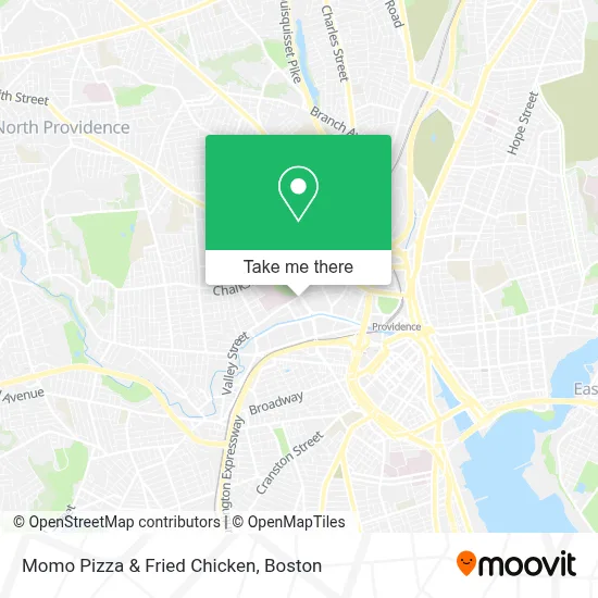 Momo Pizza & Fried Chicken map