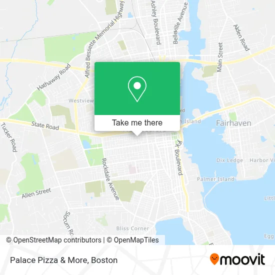 Palace Pizza & More map