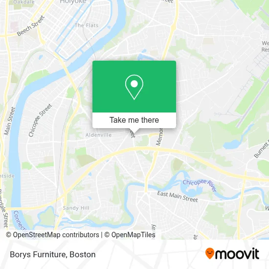 Borys Furniture map