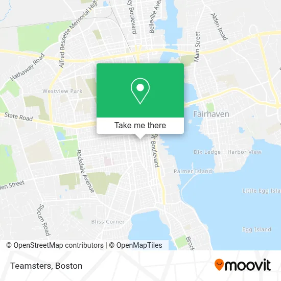 Teamsters map