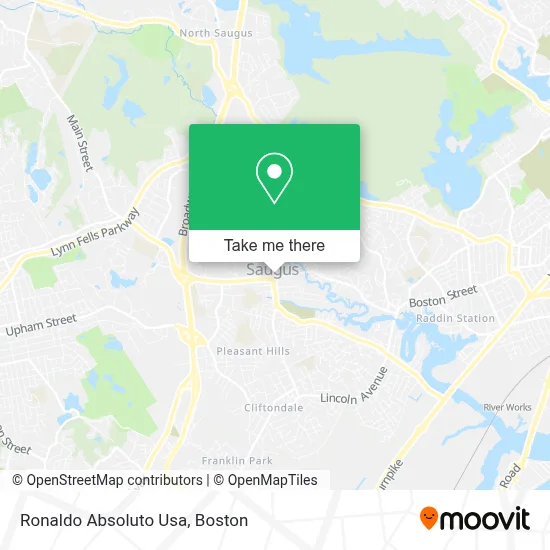 Ronaldo Absoluto Usa map