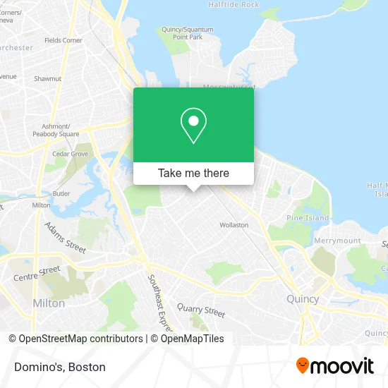 Domino's map