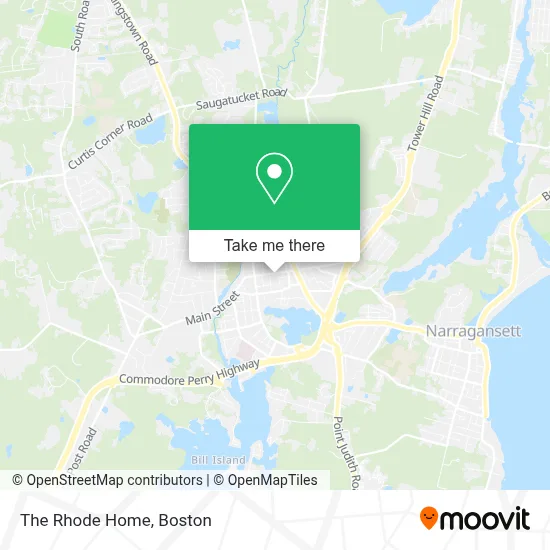 The Rhode Home map
