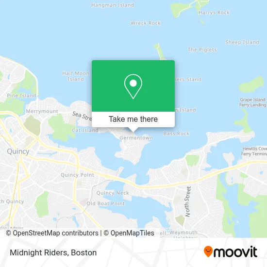 Midnight Riders map