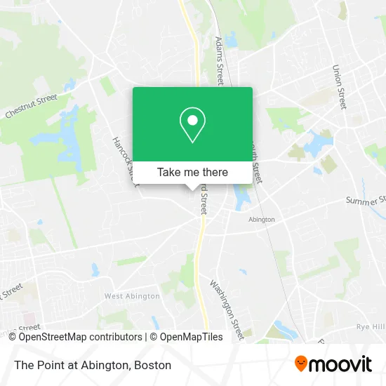 The Point at Abington map