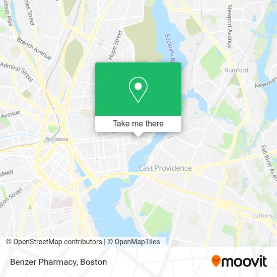 Benzer Pharmacy map