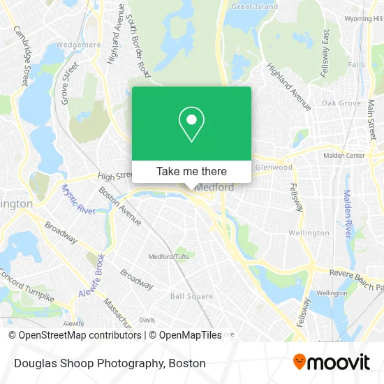 Douglas Shoop Photography map