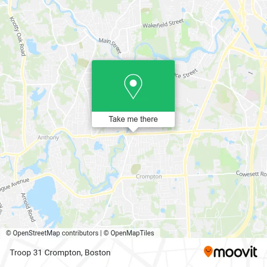 Troop 31 Crompton map