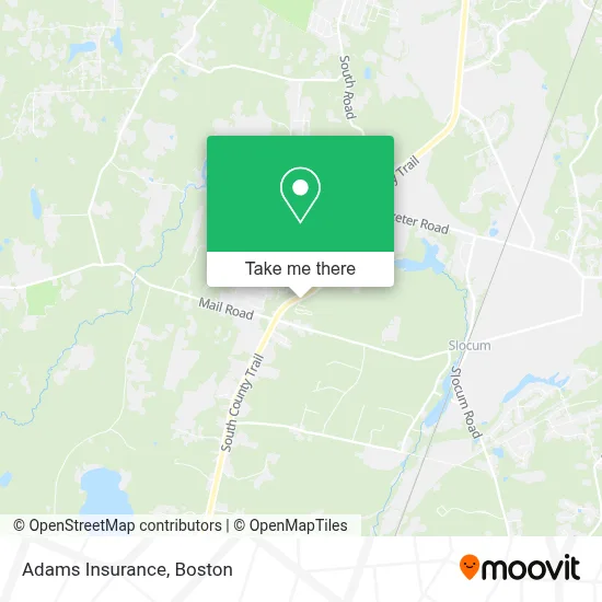 Adams Insurance map